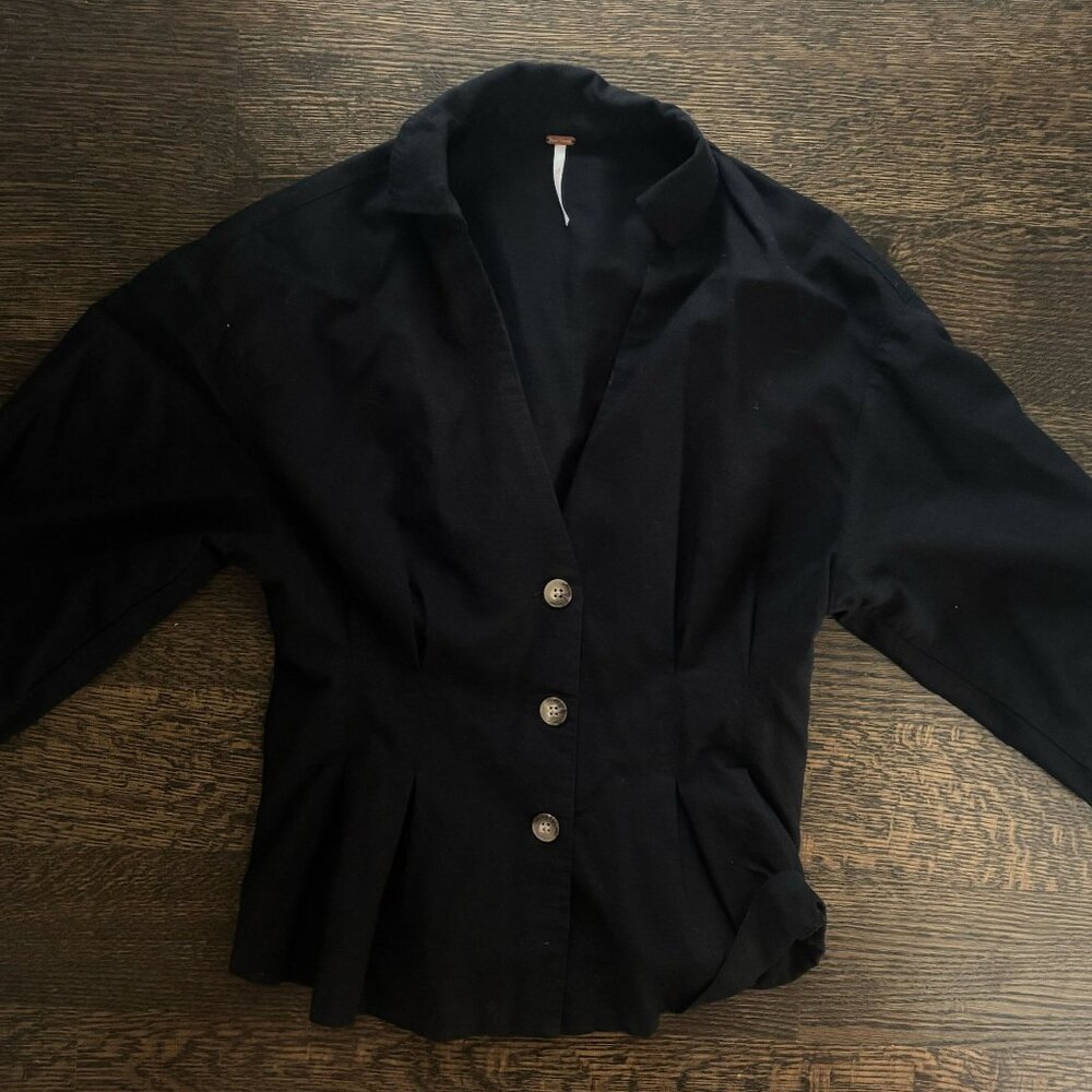 Free People Linen Buttoned Shirt